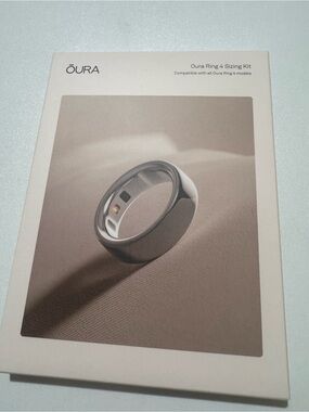 Oura Ring 4 Sizing Kit - Silver